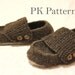 INSTANT DOWNLOAD Knitting PATTERN (pdf file) - Lady Finkaas/Loafers size 6-9