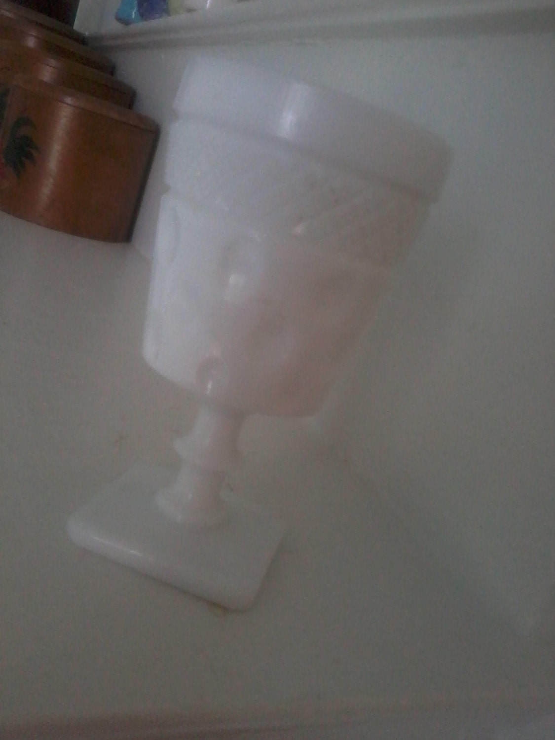 Milk Glass Vase