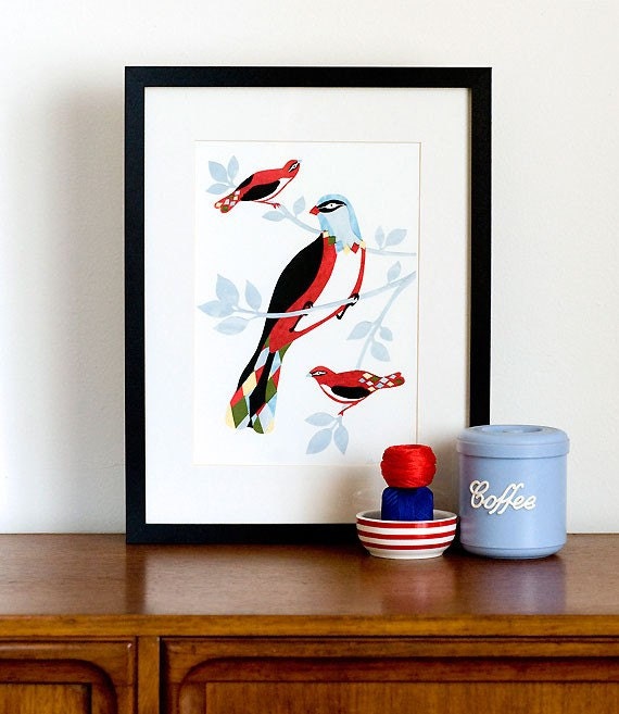 The Bird Is The Word Print