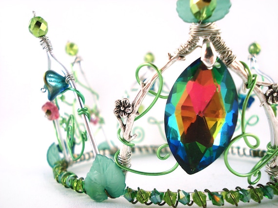 Titania's Blessing - Fairy Queen Crown - Made to Order