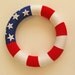 4th of July Wreath. Independence Day Wreath. Memorial Day Wreath.  Flag Wreath. American Flag. (W39)