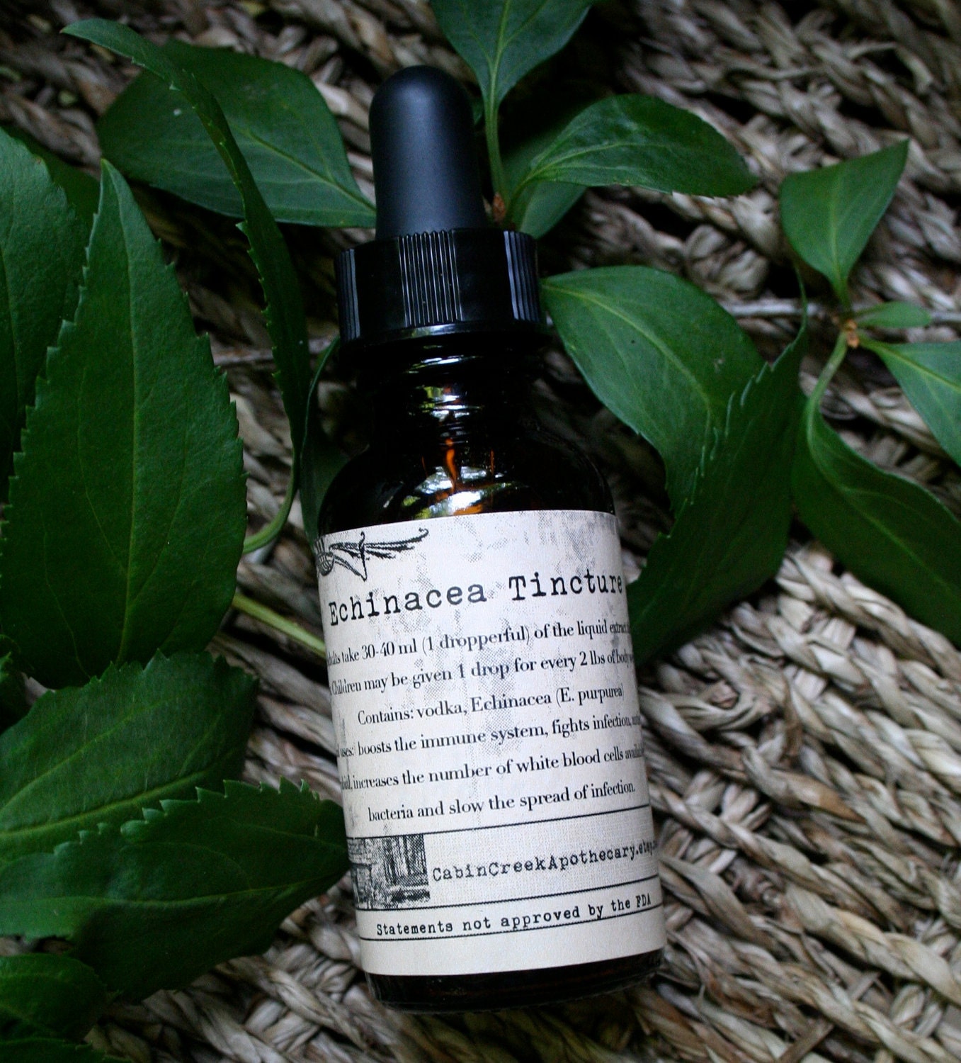 Echinacea (E. Purpurea) Tincture 2 oz. Organic