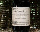 Black Elderberry Syrup (Sambucus nigra) 4 oz.