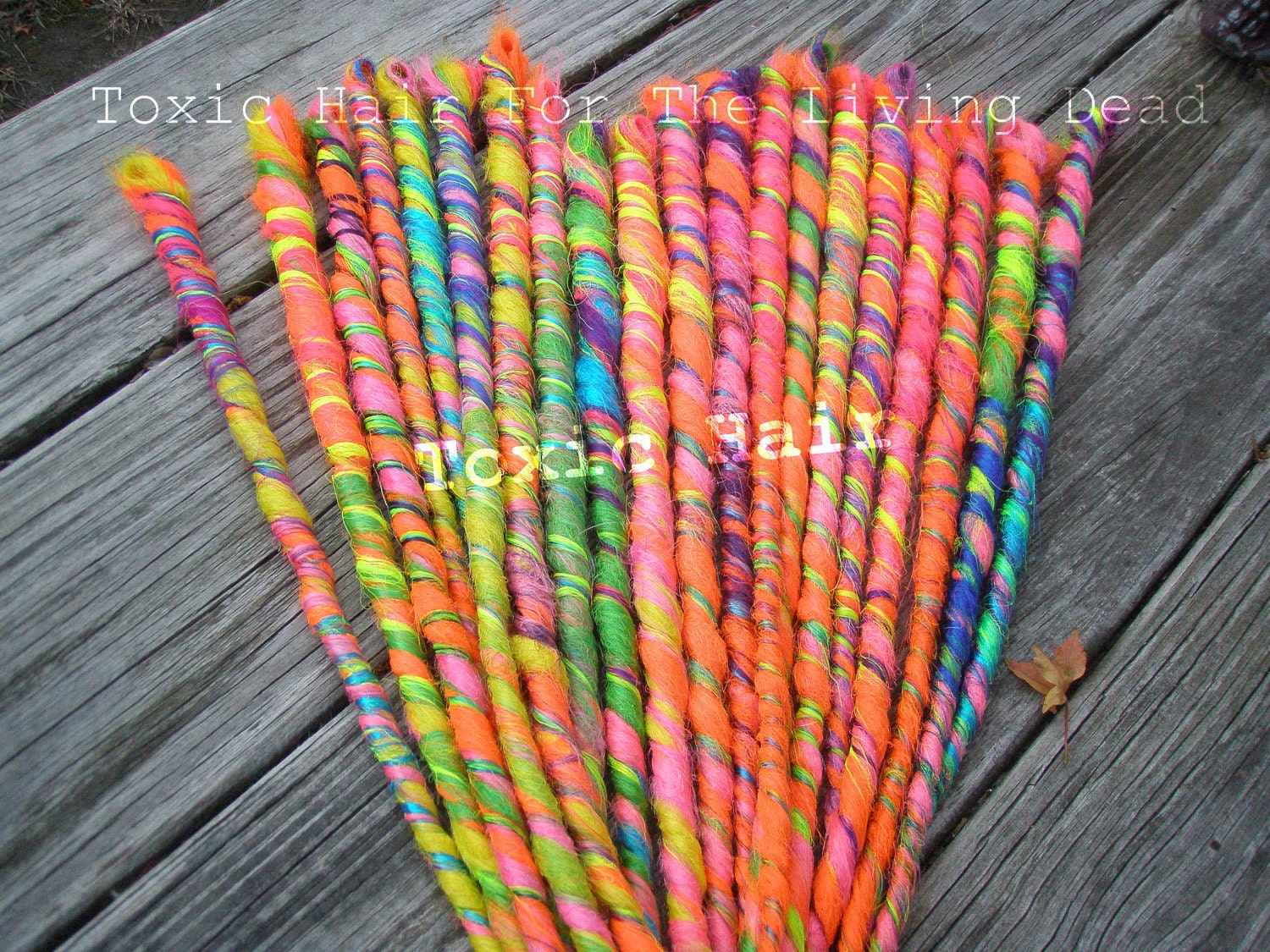 Tutti frutti accent set 6 dreads