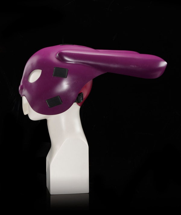 the "run bunn' run" fixed gear helmet mask