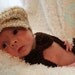 Little Man Suit in Wheat and Brown, Matching Diaper Cover, Suspenders and Bow Tie, Newborn to 3 months, Photo Prop, READY TO SHIP