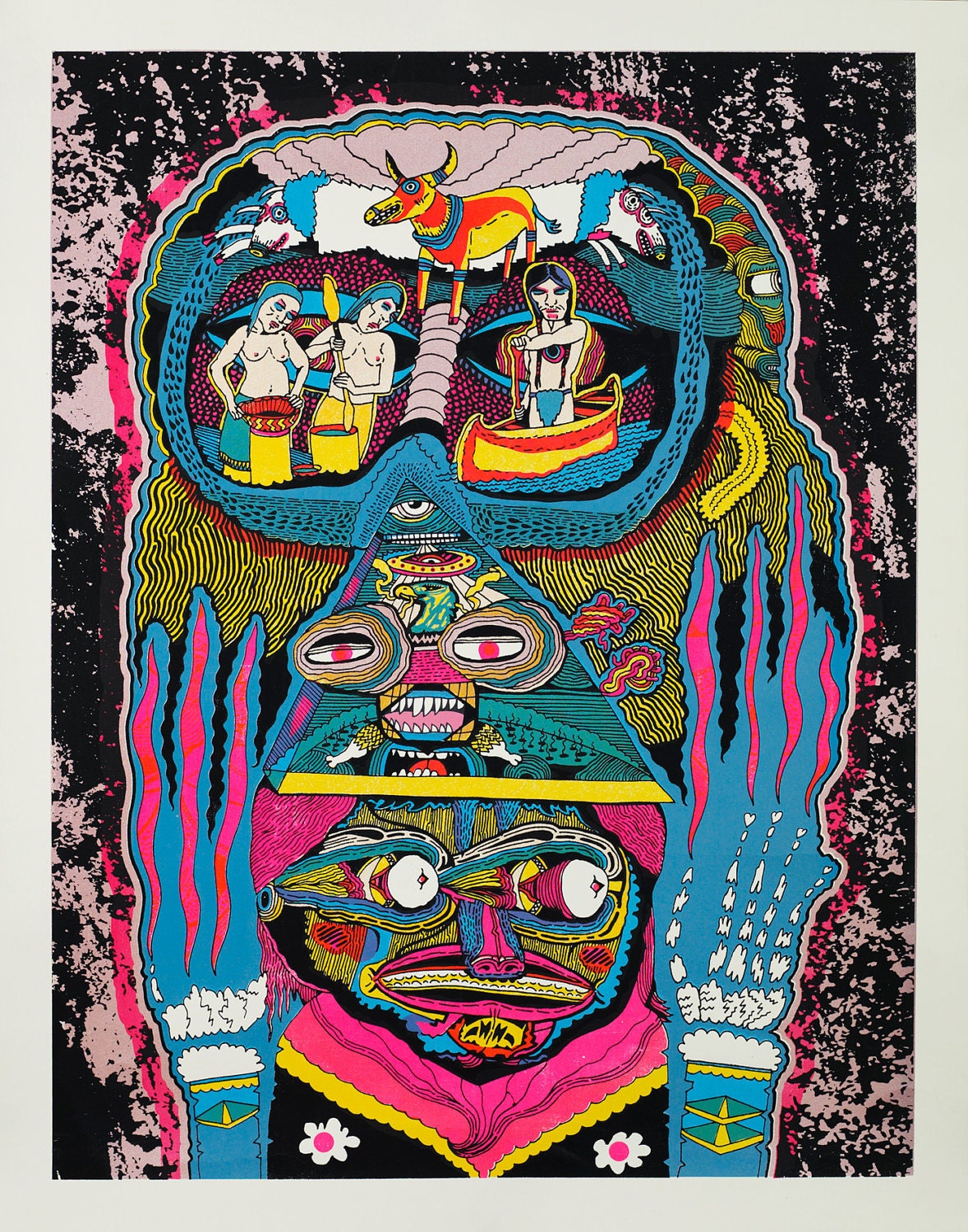 Live and Let Live Screen Print
