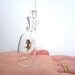 Little greenFairy. Spring ornament. Miniature under glass bell.