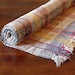 Vintage Rag Rug // Scandinavian Floor Runner // 7.5 feet