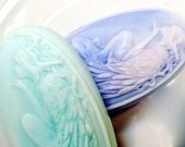 SOAP, Winged Sisters Willow and Whisper Scented in White Tea & Ginger and Blackberry Sage, Handmade Vegetable Based