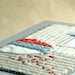RED BERRIES, Mini Textile Art, Embroidery Art, Wall Art