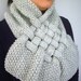 ETSY Free Shipping-Gray Scarf