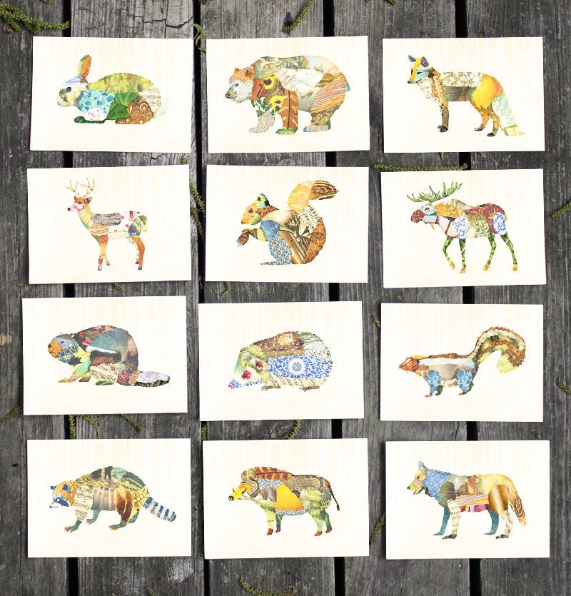 Woodland Creatures Series - PICK 3 PRINTS