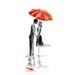 Love umbrella painting 13x19 Original Watercolor Painting