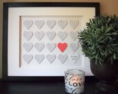 Parents' thank you gift - Mother Of The Bride, Personalized for your Parents, Wedding Thank You  Gift, Framed Wedding Art