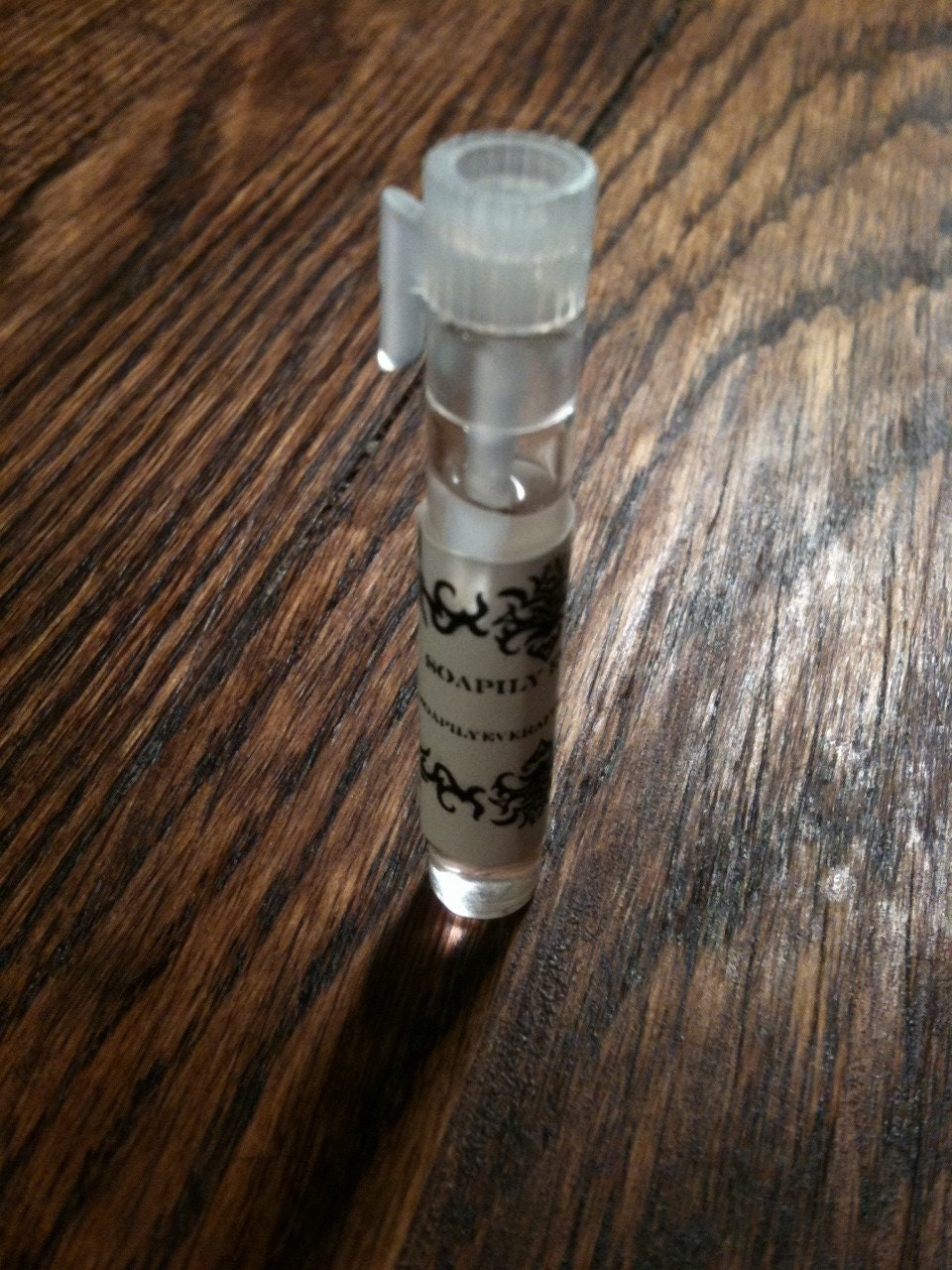Handmade Perfume Sample: One Sample size luxury fragrance oil, pick from over over 200 scents, one glass vial. Commitment-phobes rejoice