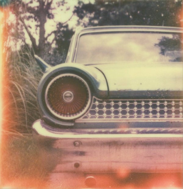 Vintage Turquoise Car - Fine Art Photography