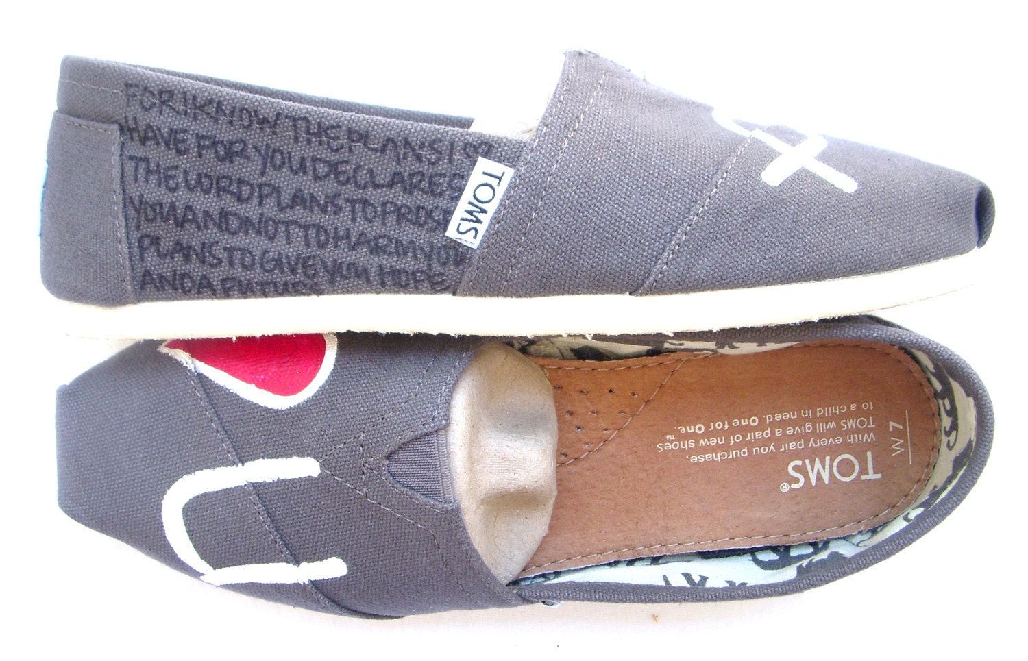 The Missionary - Jesus Loves You Custom TOMS