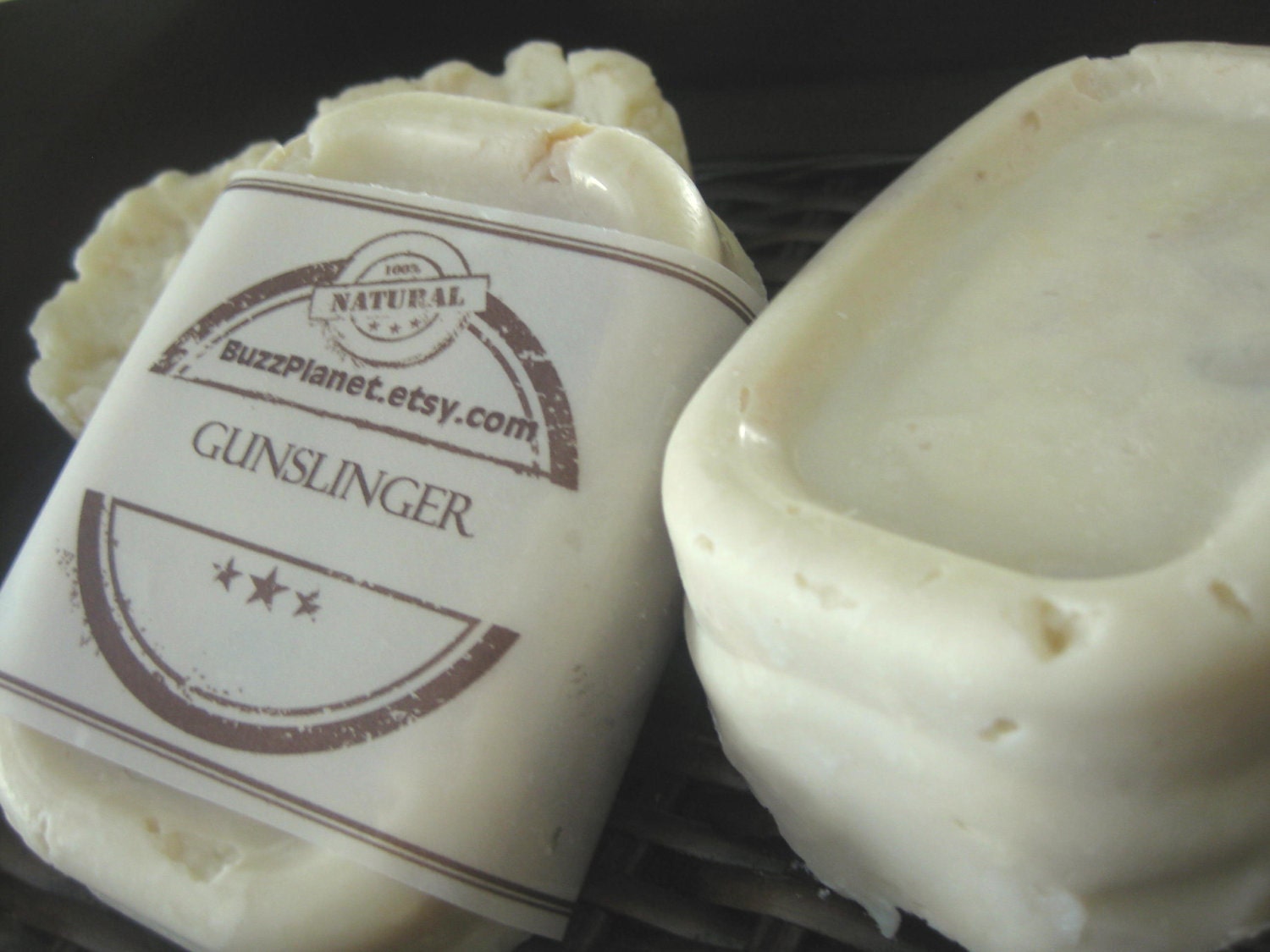 VEGAN Castile Soap - Gunslinger Mens' Soap - Sandalwood and Rose