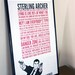 11X17 Archer Quotes Poster