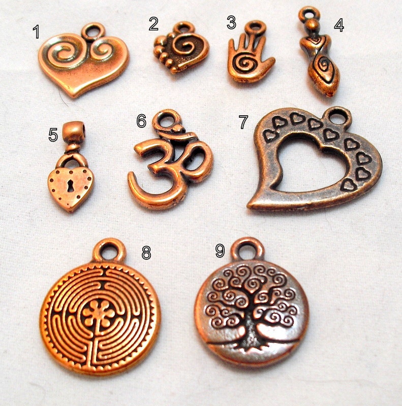 Charms - Add One to your Custom Necklace or Bracelet - Extra Charms - Listing for One