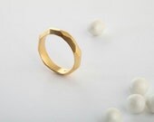 Gold ring, Rings For men and women, wedding ring, 14k gold ring, handmade gold ring.