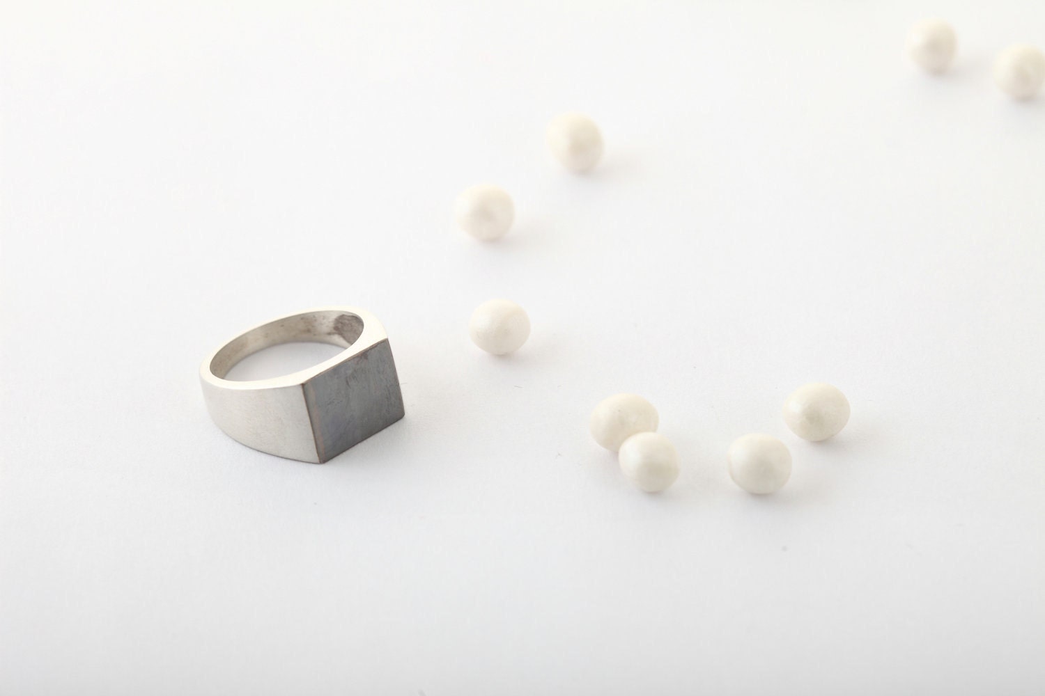Handmade Silver men's Ring. Mens gifts.