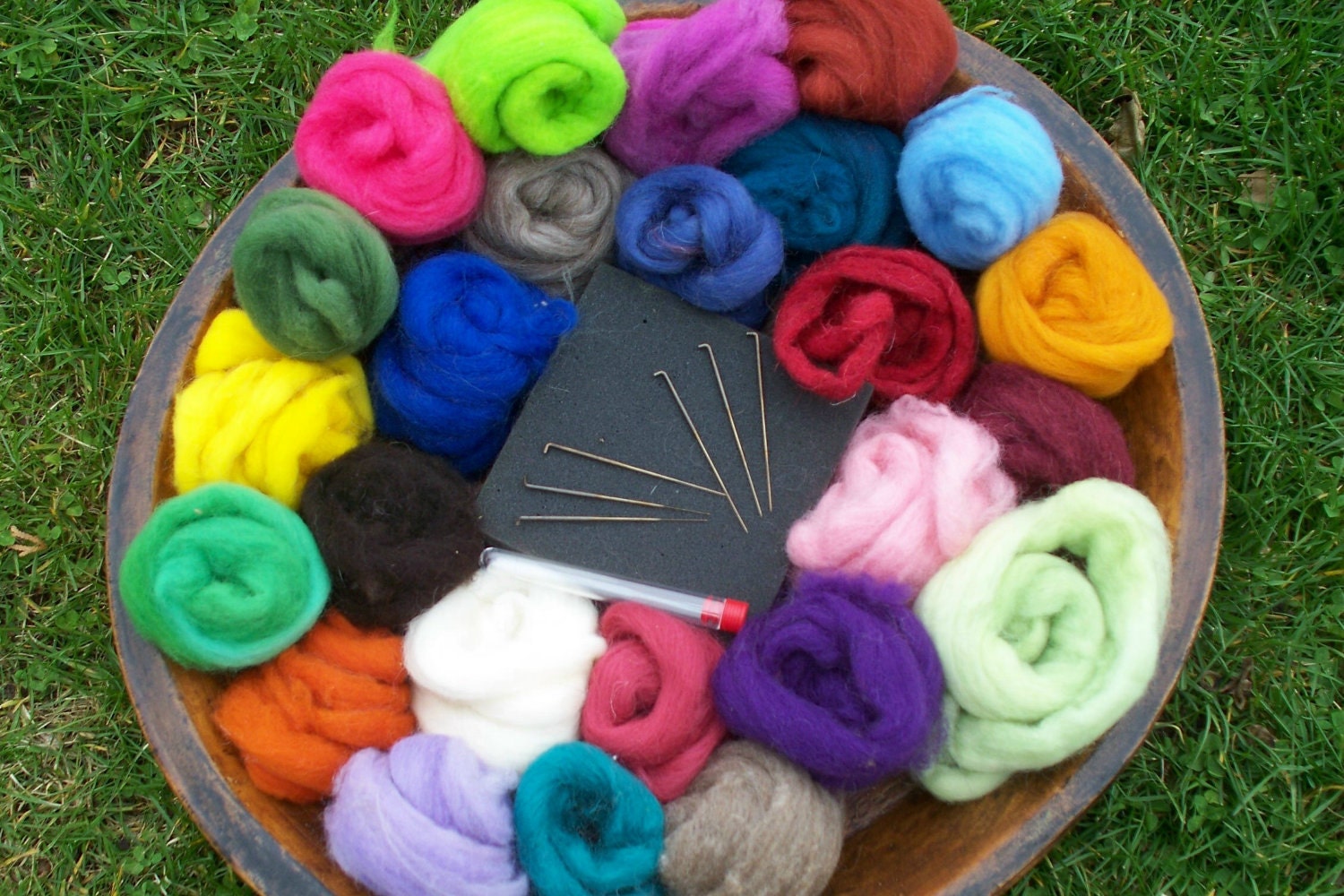 NEEDLE FELTING   Starter kit, Learn to needle felt