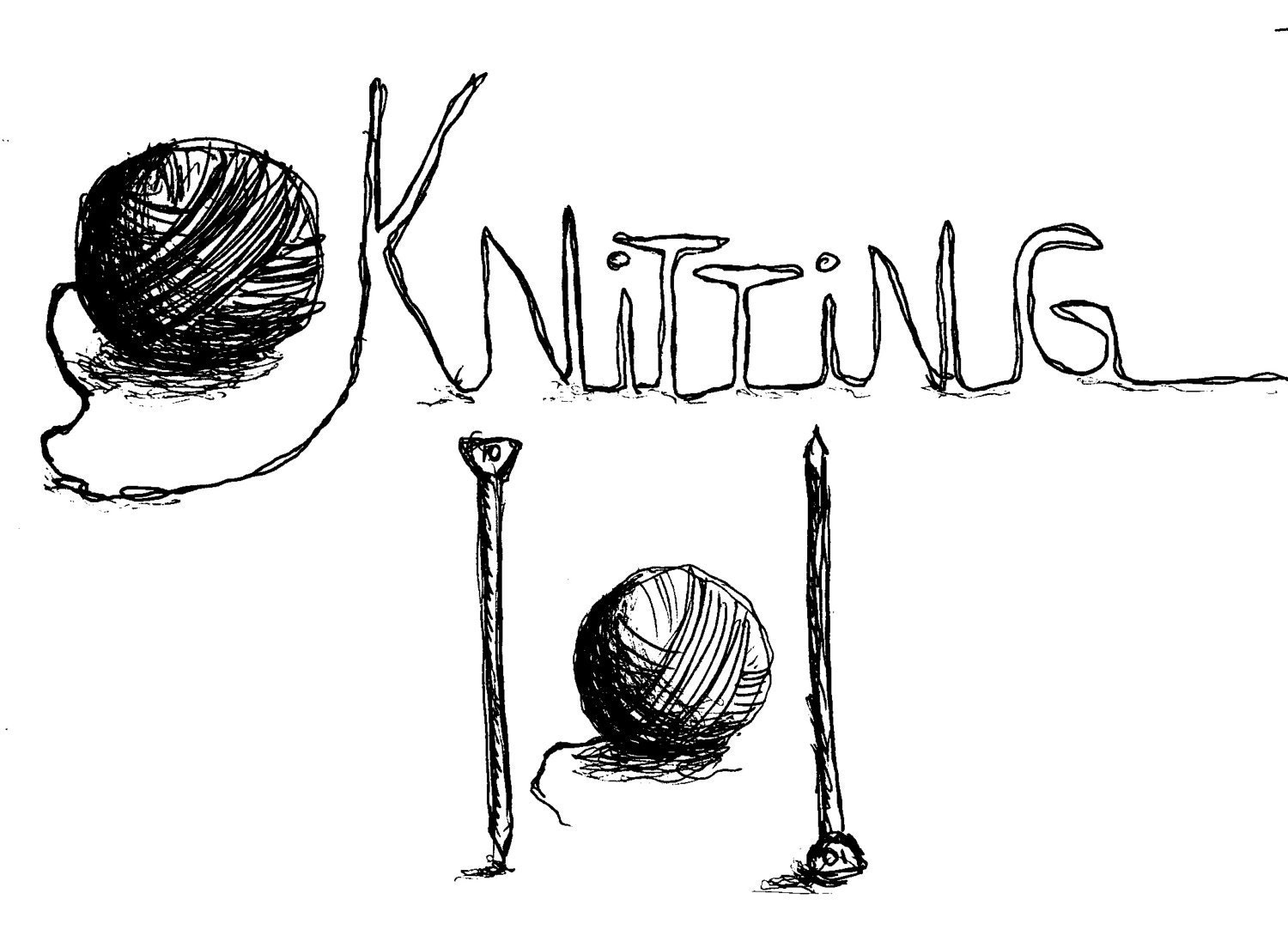 PDF knitting 101 zine, a beginners guide on how to knit