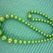 Luscious Sea Green Pearlized Necklace