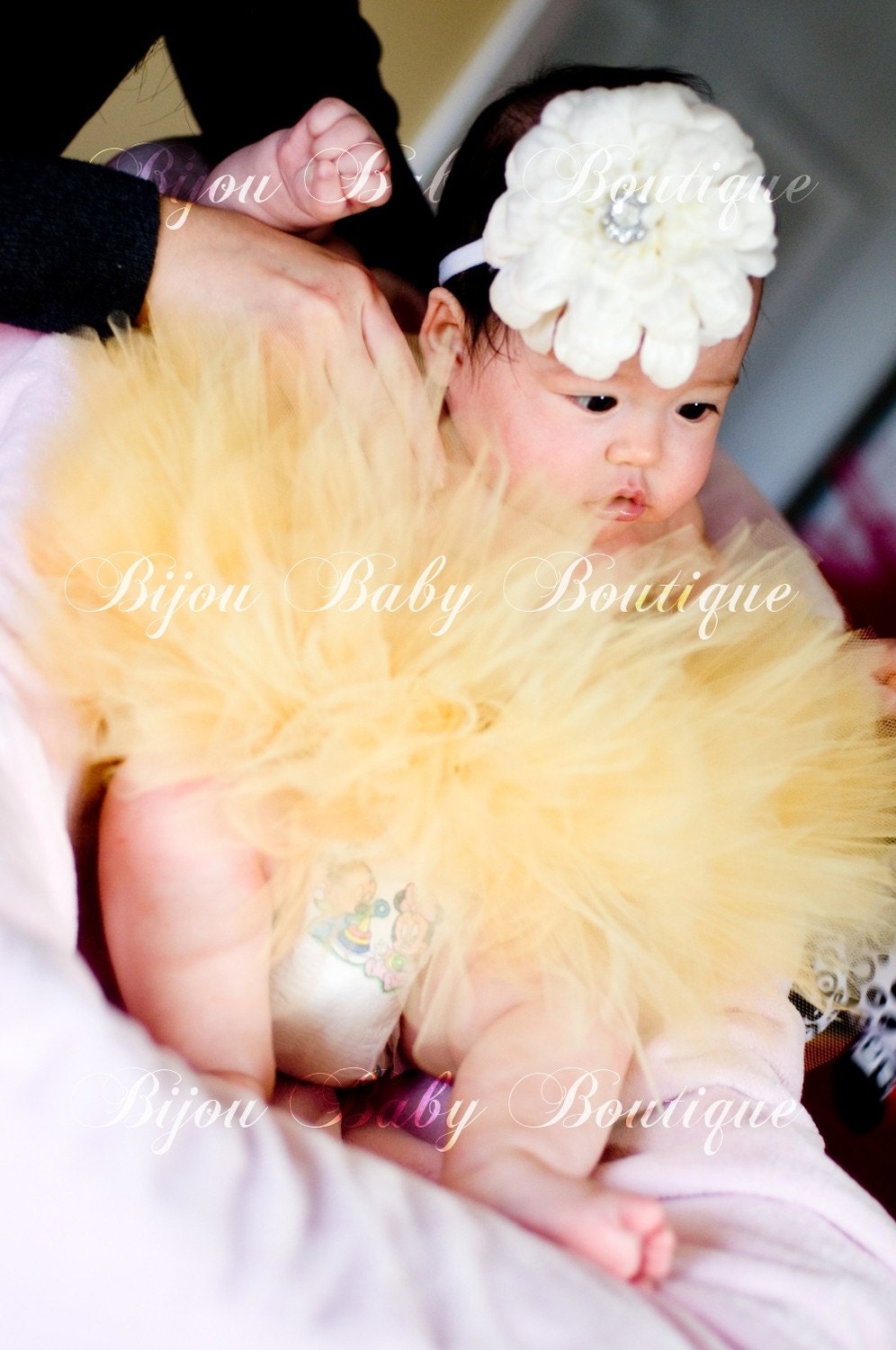 Infant Tutu, Headband, NB-24M, You Choose Color