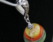 Handcrafted Summer Lampworking Pendant