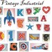 Blue Star Vintage Industrial Metal Sign with Lights