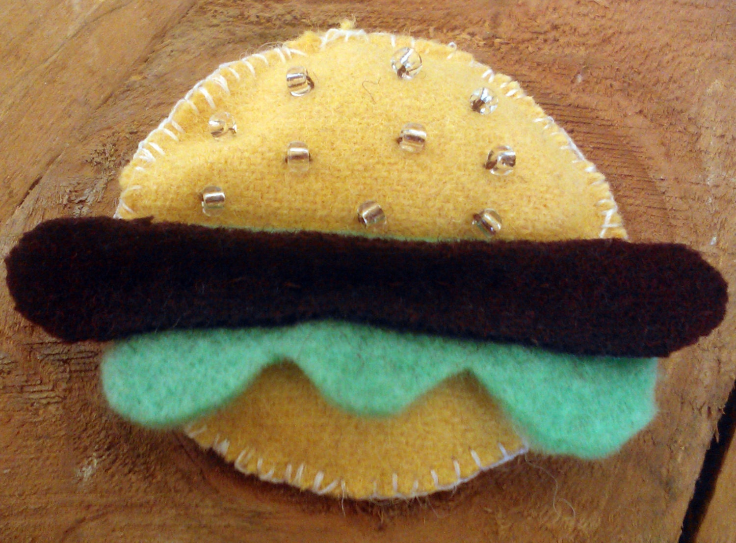 felt hamburger