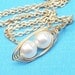 2 Peas in a Pod Gold Necklace for Two Special People - Ideal Gift for Brides, Bridesmaids, Friends, Best Friends, Sisters Or Mom Gift