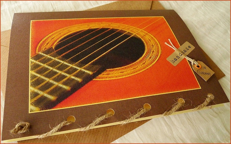 Classical Guitar - Constancio Sanabria - Music - Greeting Card Handmade in Kilkenny