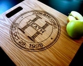 Personalized Cutting Board, Custom Engraved -12" x 15" - Personalized Wedding Gift, Anniversary Gift