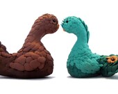 love birds wedding cake topper