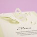 Wedding Menu Card, Cutout, Scrapbook, Papercut by Mama Tita, Butterflies