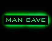 Man Cave Sign - Bright Wall Light