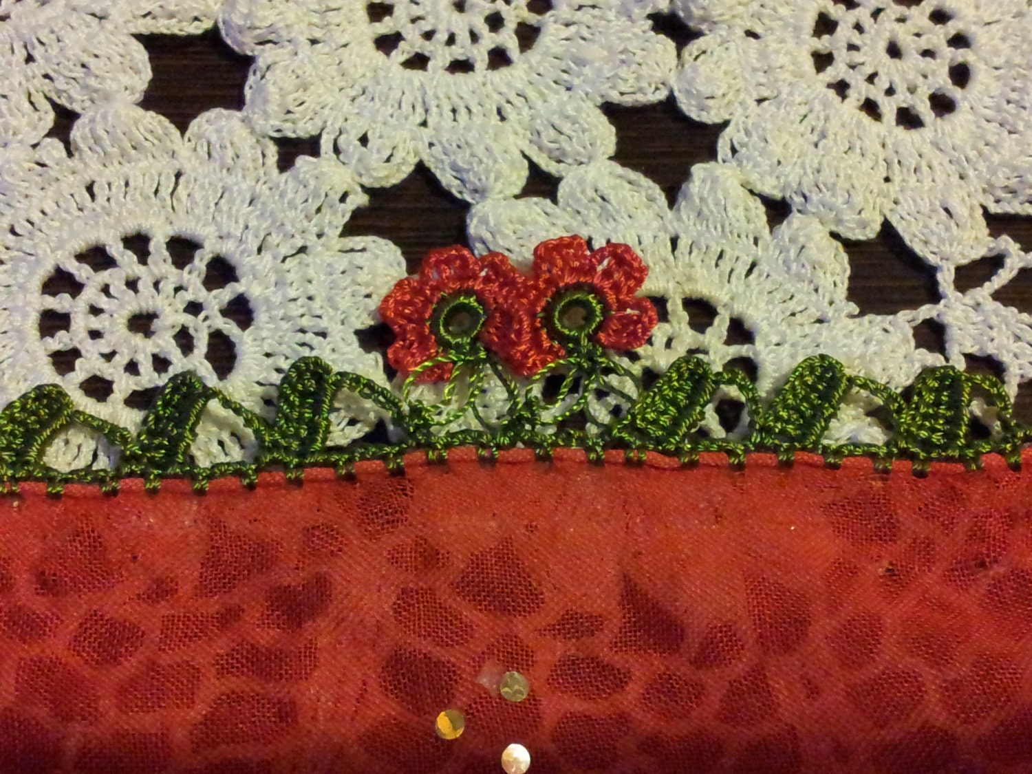 Crochet TURKISH OYA PATTERN - apple flower