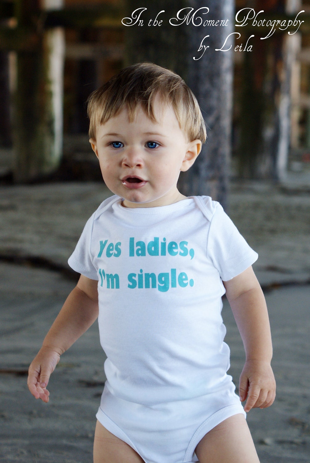 Yes Ladies, I'm Single - Funny Boy Onesie - Toddler Tee also available - Your Color Choice
