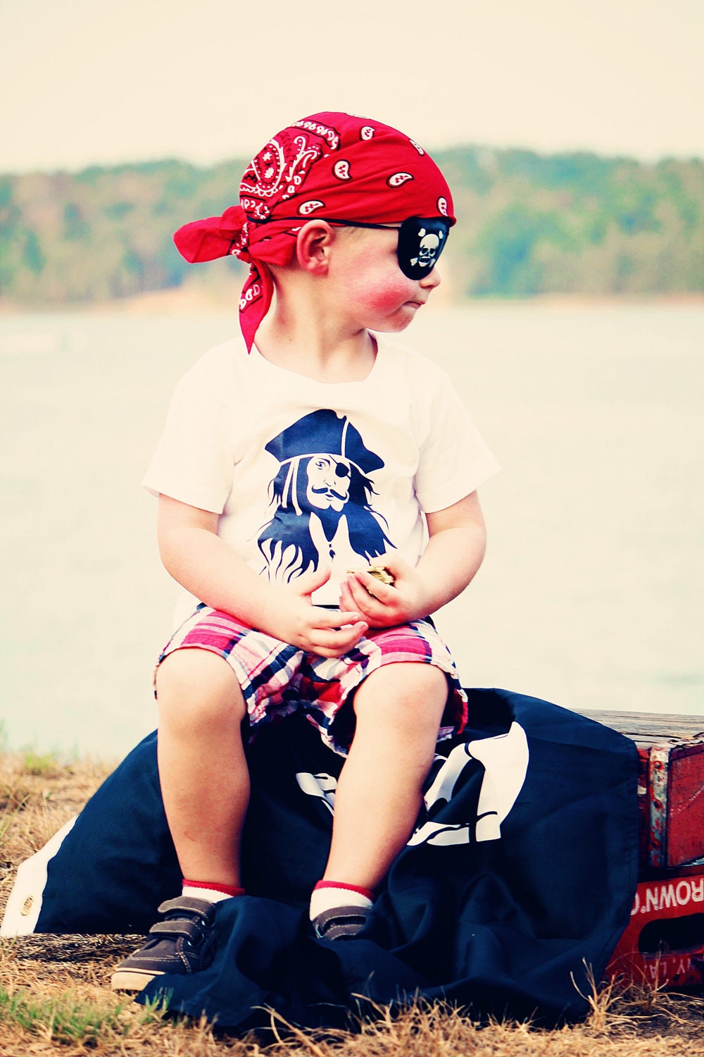 Captain Jack Sparrow - Pirates of the Caribbean Baby Onesie - Toddler Tee also available