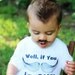 Well, If You (Mustache) I'm ONE - Birthday Onesie - Personalize with any Age - Toddler Tee also available