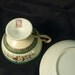 Very Rare Porcelain Heavy Gold Gilded Noritake Cup and Saucer made in 1930's