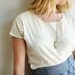 Herkimer Diamond and Vintage Brass Necklace