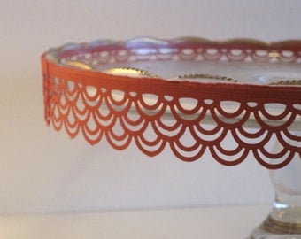 Cake Stand Decoration, Orange Wedding Decoration, Cake Garland, Orange wedding, Cupcake Decoration, Party Decoration