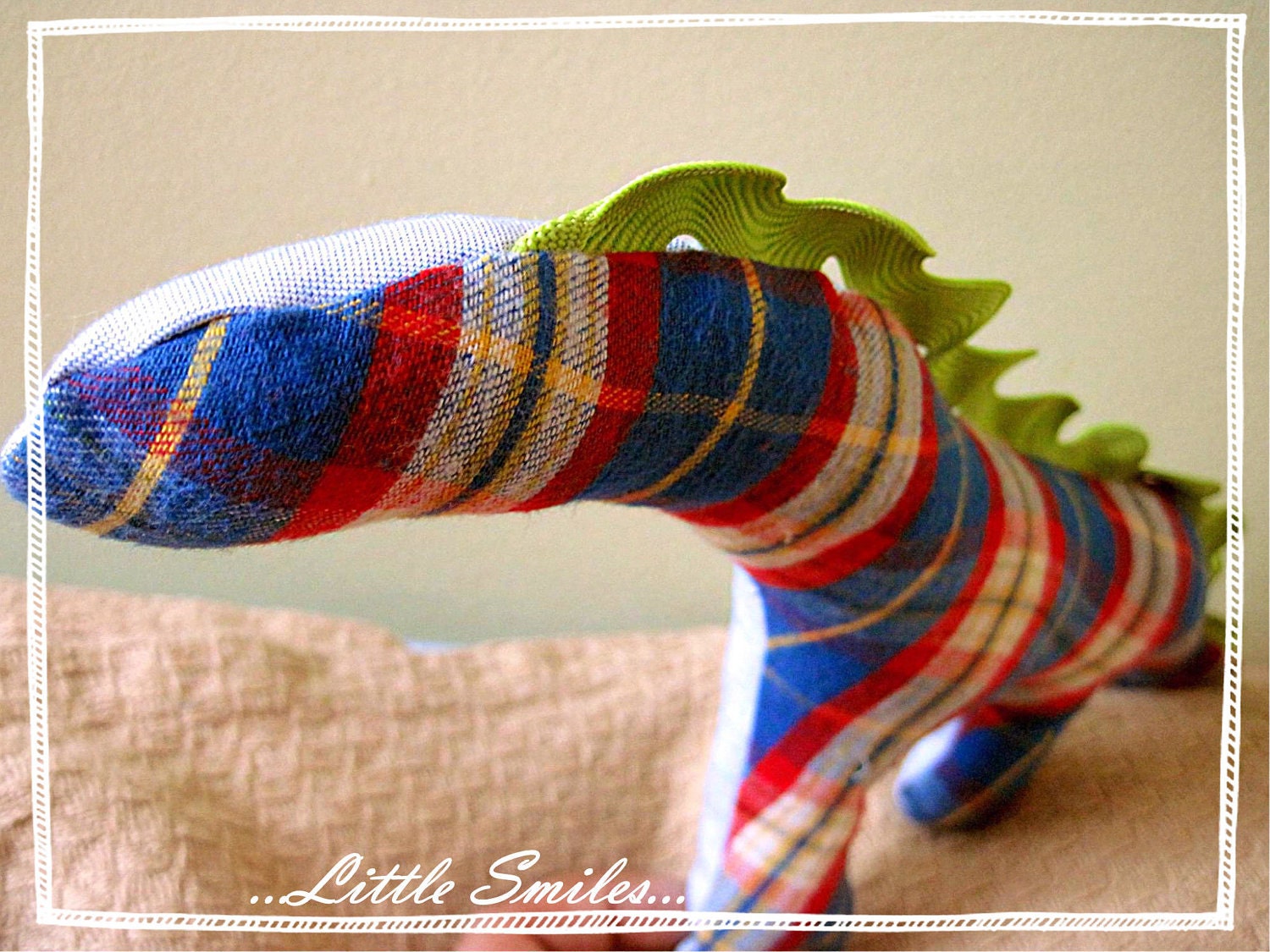SALE- PDF Toy Pattern - The Ric Rac Dino