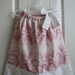 Spring Raspberry & Lace Pillowcase Dress Ready to Ship 2T