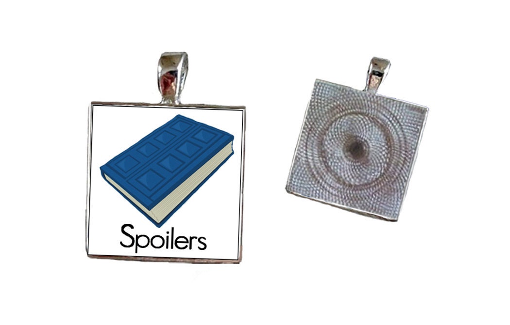 Buy 2 Get 1 Free Doctor Who River Song Journal Spoilers Key Chain, Key Ring, Pendant, Pet Tag